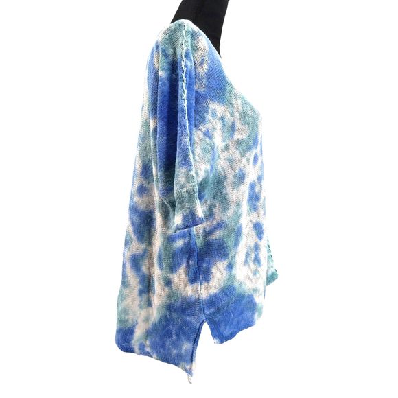 Sundance Tie Dyed Zenia Cotton Sweater - Large - Picture 2 of 12
